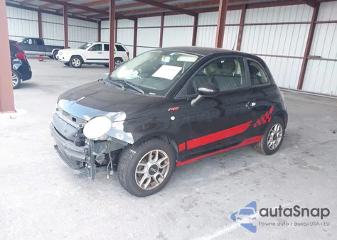 2012 Fiat 500 Pop z USA, uszkodzony, nr VIN 3C3CFFAR9CT302006